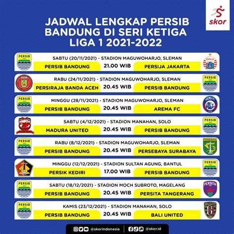 jadwal persib liga 1 2022 2023
